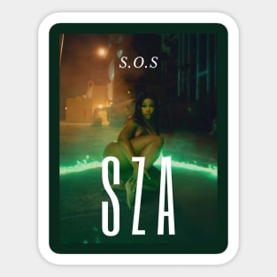 SZA S.O.S Tour Sticker